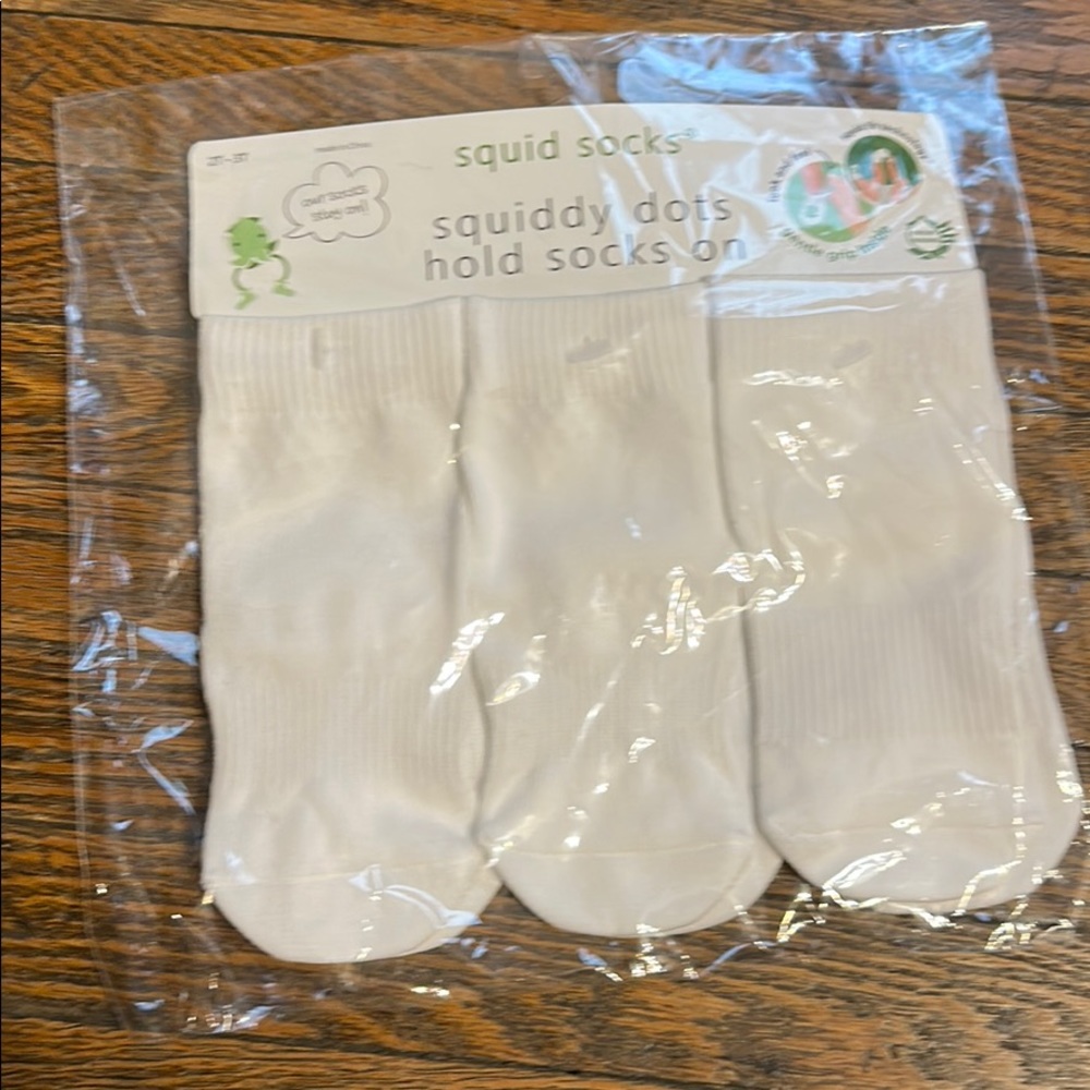 Squid Socks 2-3T NEW